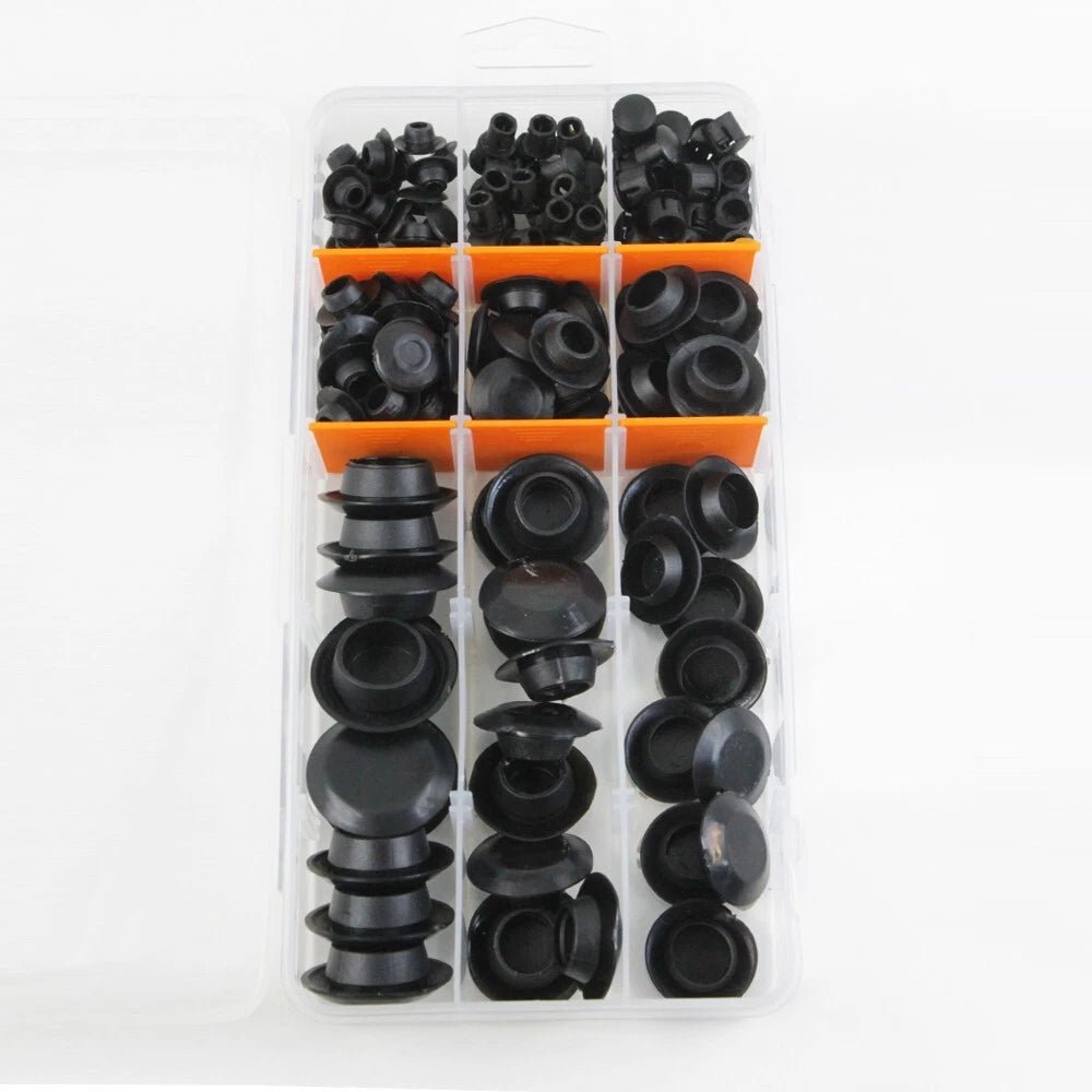 Dent Fix Mortise Plug Mount – 120-Piece Auto Body Plastic Hole Plug Set - DoctorPdrTools