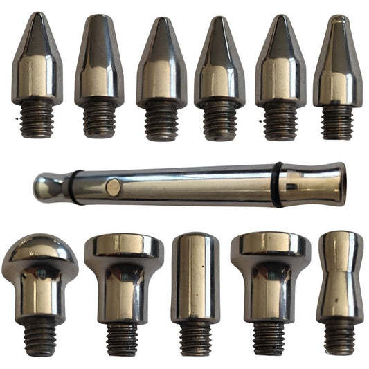 12 Piece Stainless Steel Heads and Pen Set - DoctorPdrTools