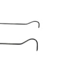 2 - Piece Sharp Tip C - Bend Steel PDR Rods - DoctorPdrTools