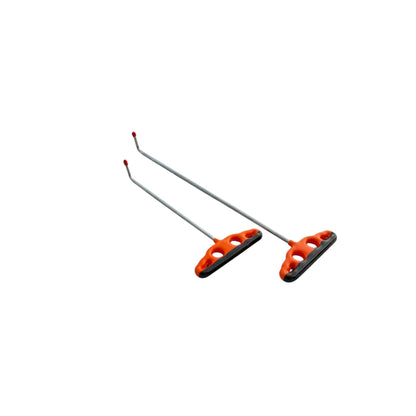 2 - Piece Single Bend Custom Tip Steel PDR Rods - DoctorPdrTools