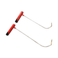 2 - Piece U - Bend Sharp Tip Steel PDR Rods - DoctorPdrTools
