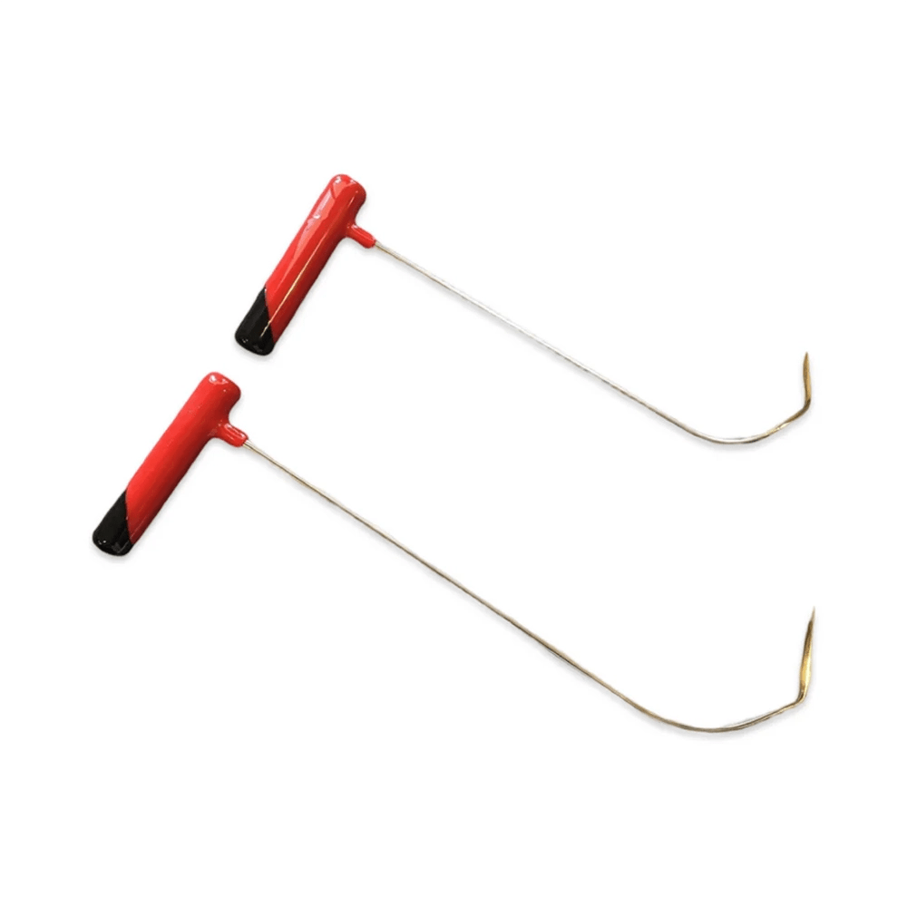 2 - Piece U - Bend Sharp Tip Steel PDR Rods - DoctorPdrTools