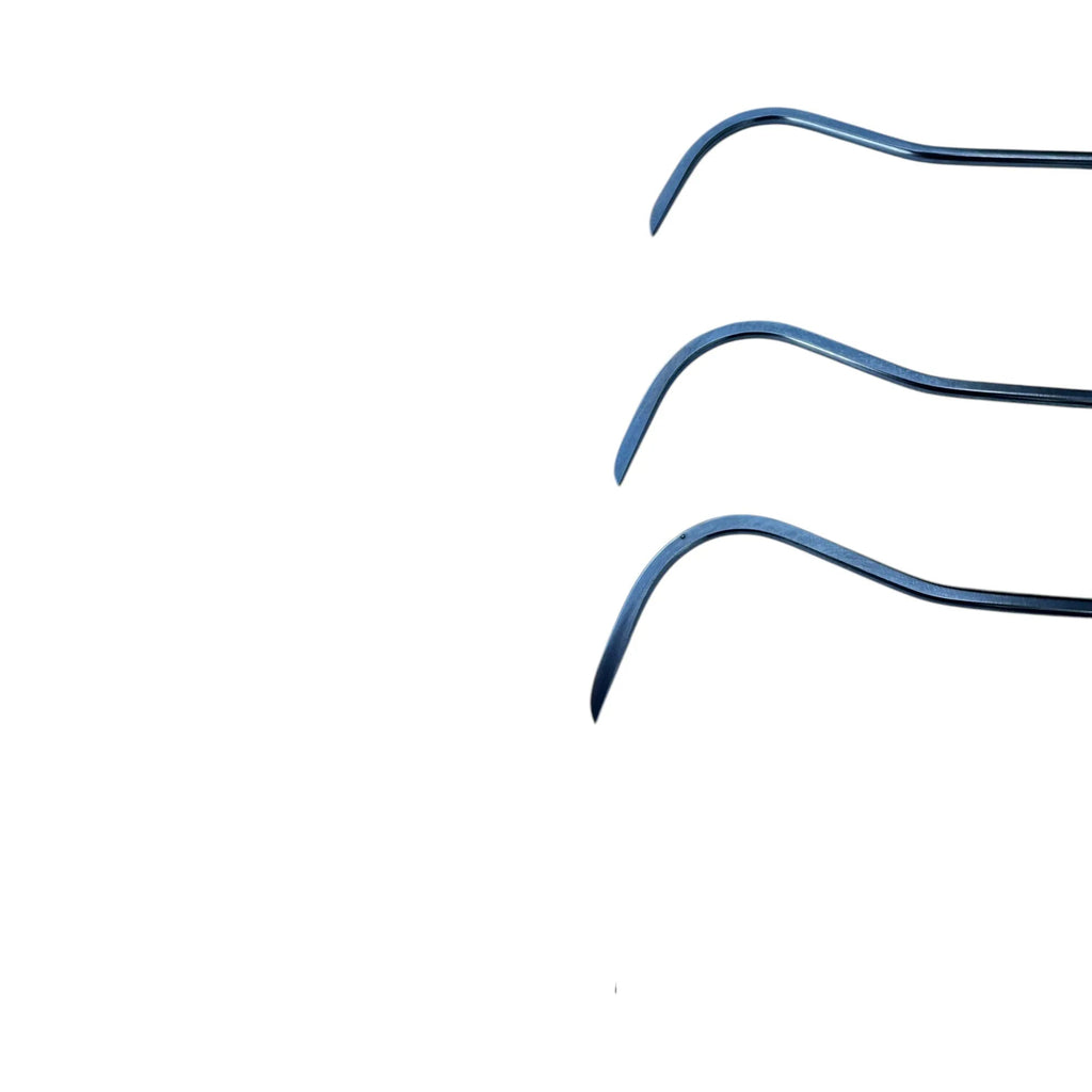 3 - Piece C - Bend Sharp Tip Steel PDR Rods - DoctorPdrTools