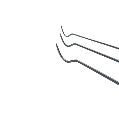 3 - Piece C - Bend Sharp Tip Steel PDR Rods - DoctorPdrTools