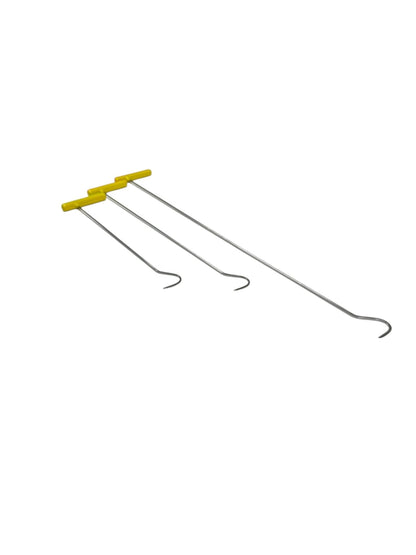 3 - Piece Sharp Tip C - Bend Steel Rods - DoctorPdrTools