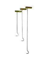 3 - Piece Sharp Tip C - Bend Steel Rods - DoctorPdrTools