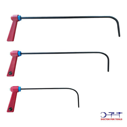 3 Piece Steel Swivel Handle Flat End Bar Set - DoctorPdrTools