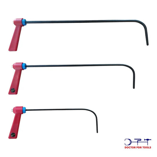 3 Piece Steel Swivel Handle Flat End Bar Set - DoctorPdrTools