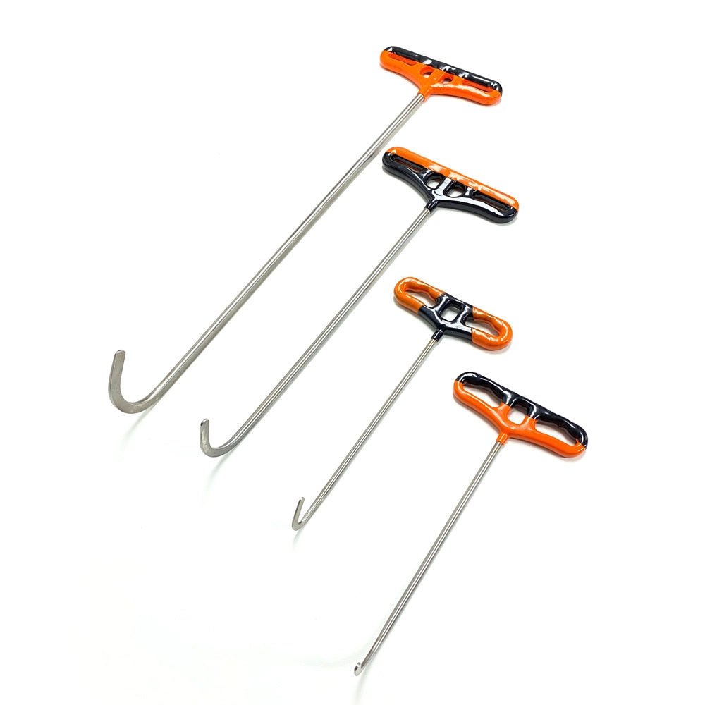 4 - Piece Mini Round Tip Short Bend Steel Rods - DoctorPdrTools