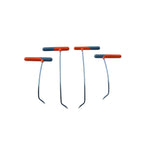 4 - Piece Mini Sharp Tip Rainbow Bend Left & Right Steel Rods - DoctorPdrTools