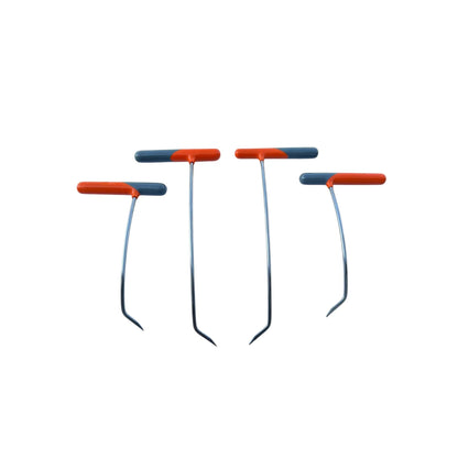 4 - Piece Mini Sharp Tip Rainbow Bend Left & Right Steel Rods - DoctorPdrTools