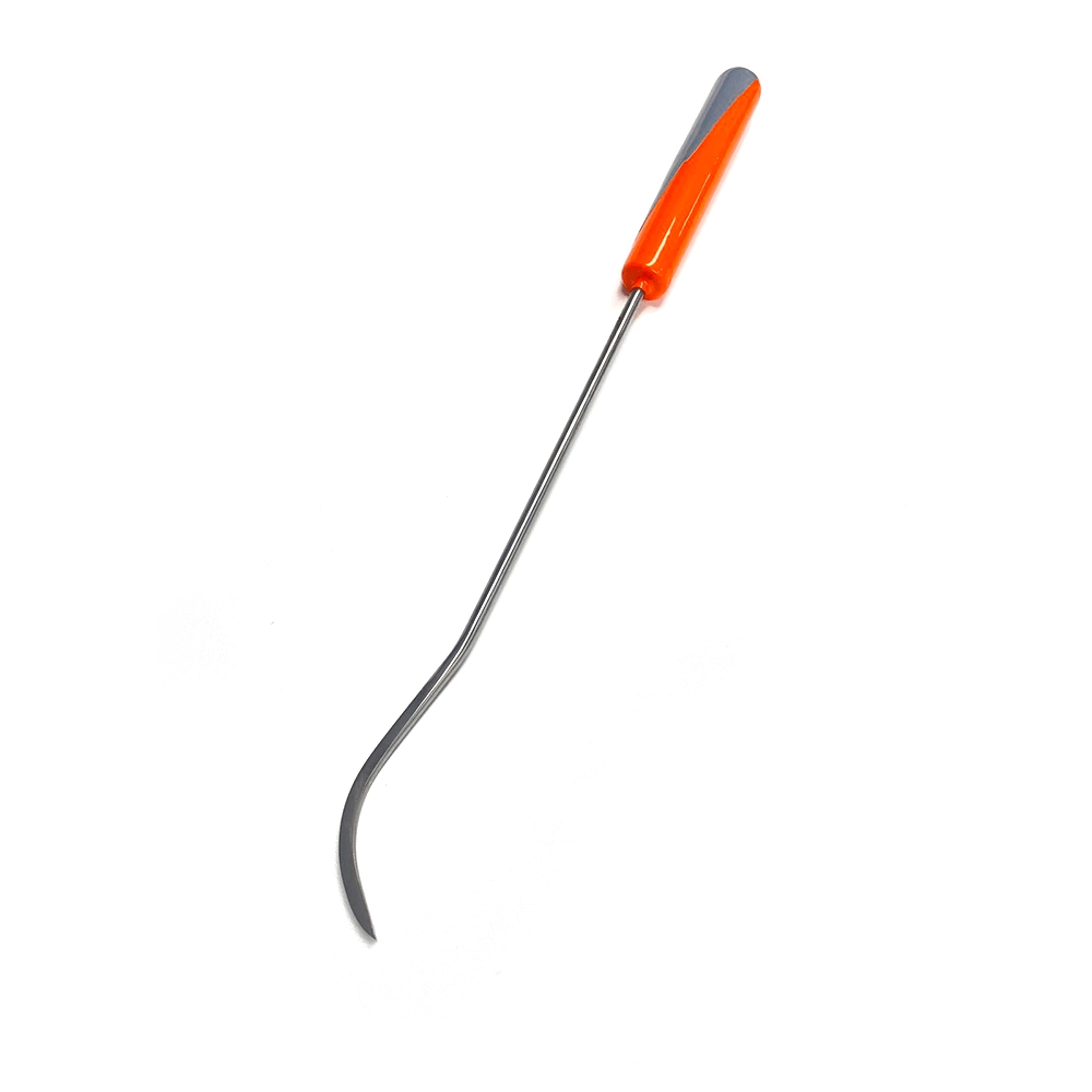 5 - Piece Sharp Tip Single Bend White Steel Rods - DoctorPdrTools