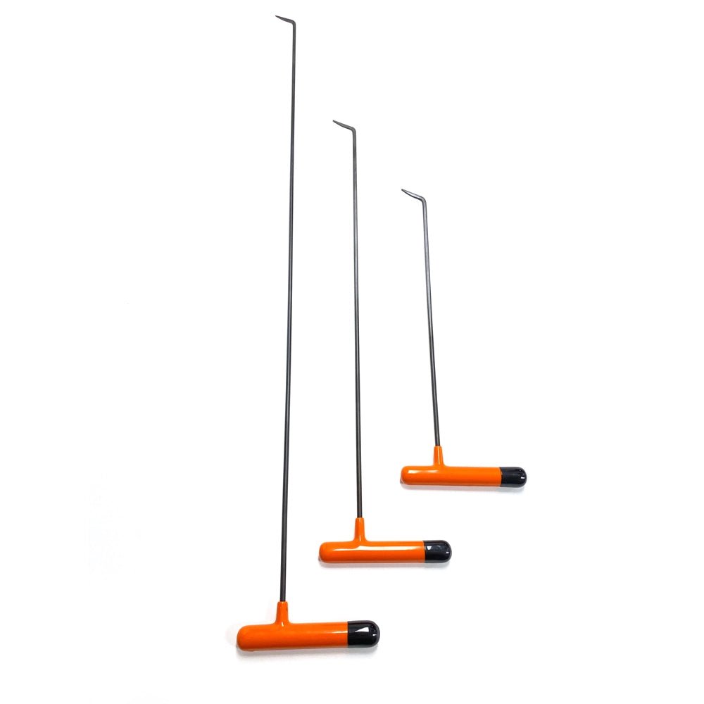 7 - Piece Mini Sharp Tip Rainbow Bend Left & Right Steel Rods - DoctorPdrTools