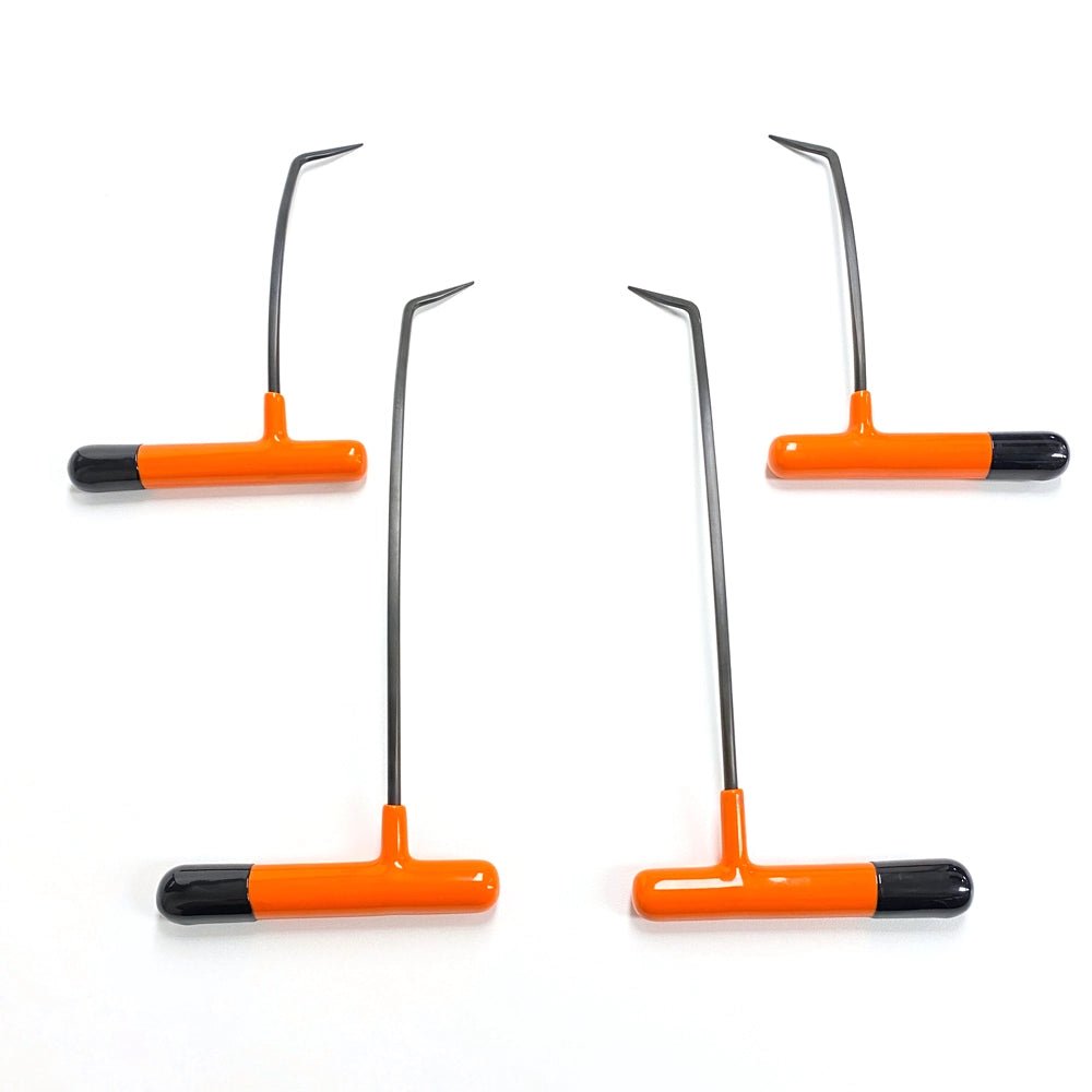 7 - Piece Mini Sharp Tip Rainbow Bend Left & Right Steel Rods - DoctorPdrTools