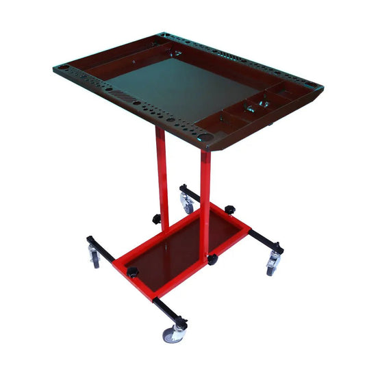 Metal Folding Stand With Wheels For Rods - DoctorPdrTools