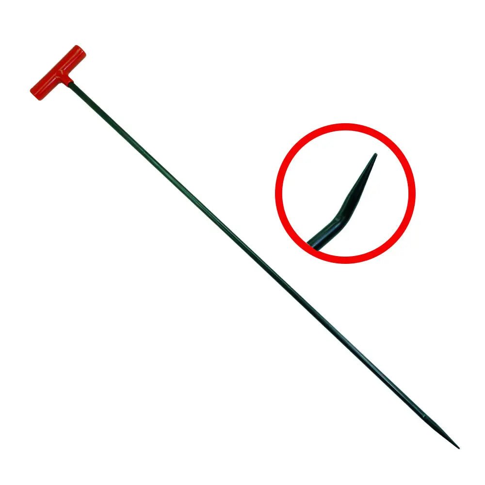 Pointed Long Rod with T Handle - DoctorPdrTools