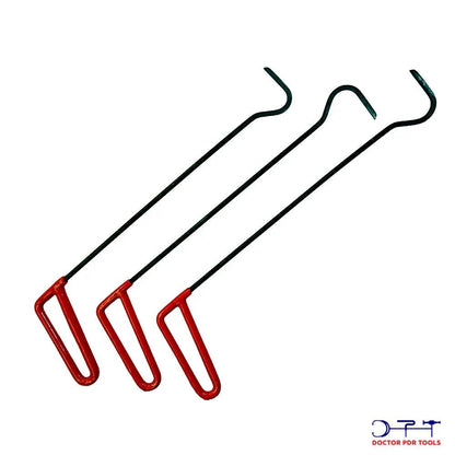 Professional 57-Piece Heat-Treated & Oxidized PDR Rod Set | Hook Bars for Paintless Dent Repair - DoctorPdrTools