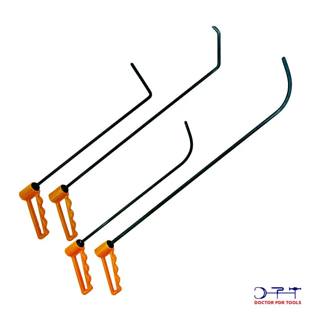 Professional 57-Piece Heat-Treated & Oxidized PDR Rod Set | Hook Bars for Paintless Dent Repair - DoctorPdrTools