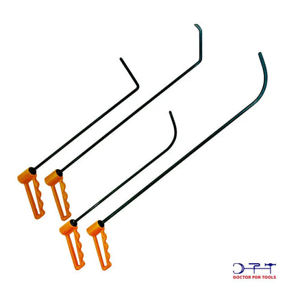 Professional 57-Piece Heat-Treated & Oxidized PDR Rod Set | Hook Bars for Paintless Dent Repair - DoctorPdrTools