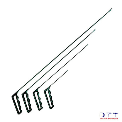 Professional 57-Piece Heat-Treated & Oxidized PDR Rod Set | Hook Bars for Paintless Dent Repair - DoctorPdrTools