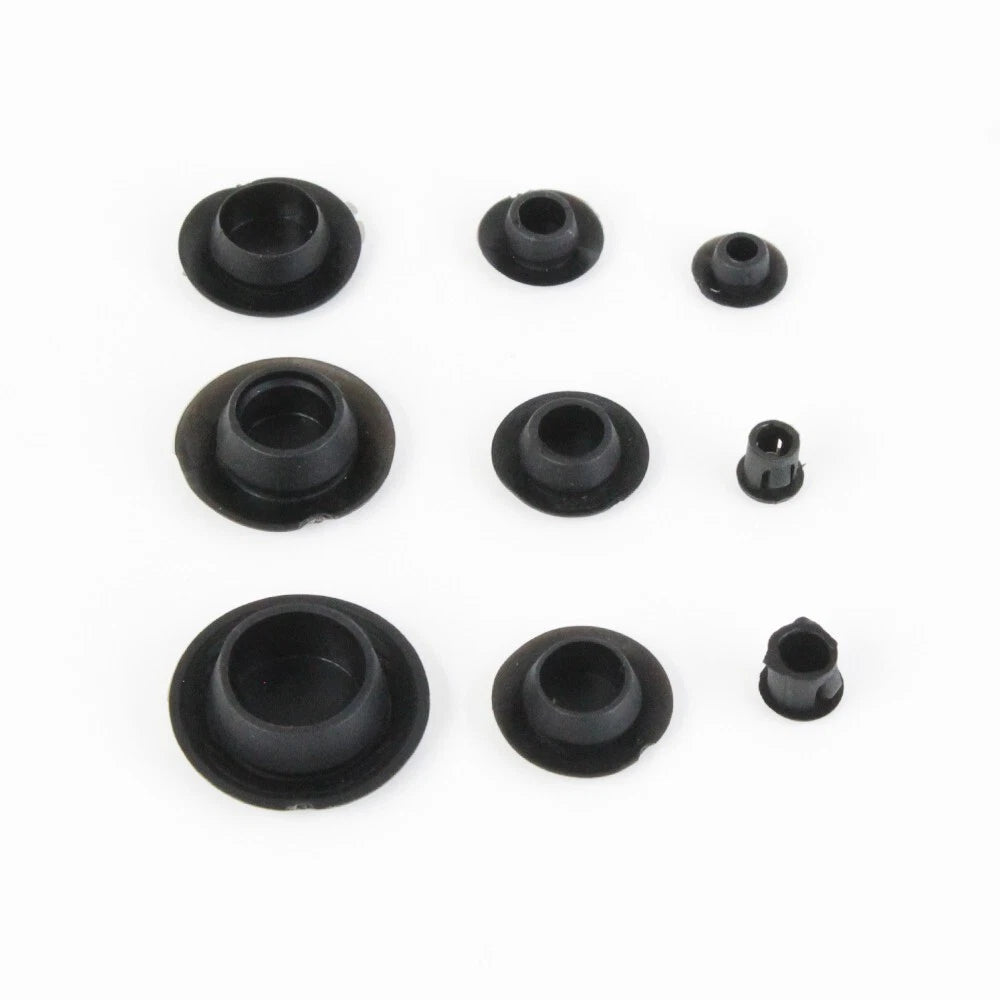 Montaje del tapón de embutir Dent Fix – Juego de 120 tapones de plástico para orificios de carrocerías de automóviles