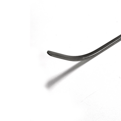 Single Bend Reverse Ground Angled Tip Steel Rods - DoctorPdrTools