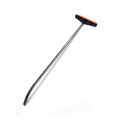 Single Bend Reverse Ground Angled Tip Steel Rods - DoctorPdrTools