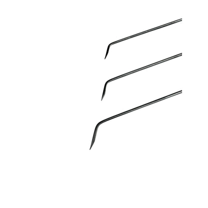 Zyphor Edition 3 - Piece Sharp Tip Single Bend Steel Rods - DoctorPdrTools