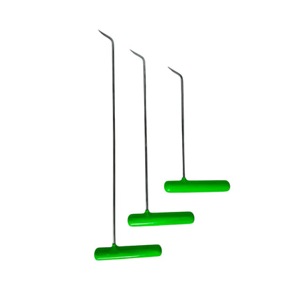 Zyphor Edition 3 - Piece Sharp Tip Single Bend Steel Rods - DoctorPdrTools