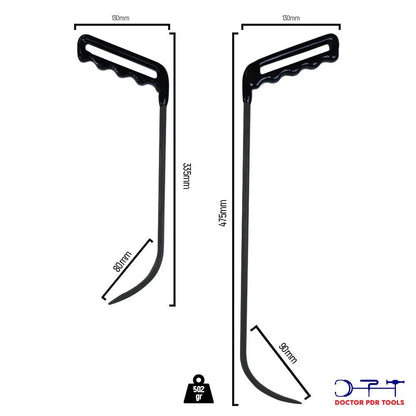 2 Pcs Moon Stick Set Heat Treated and Oxidized - DoctorPdrTools