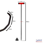 3 Twisted Hook Rod - DoctorPdrTools
