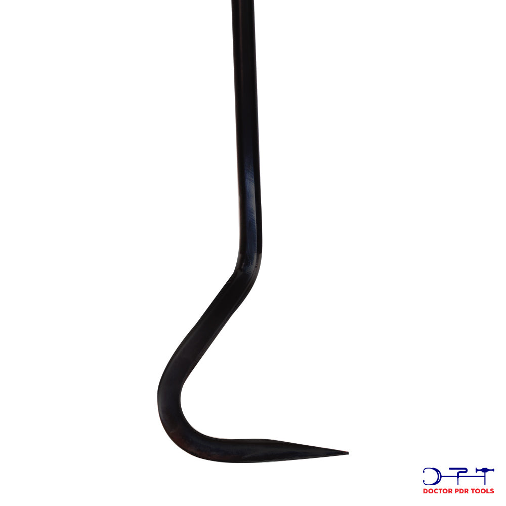 hook shaped rod