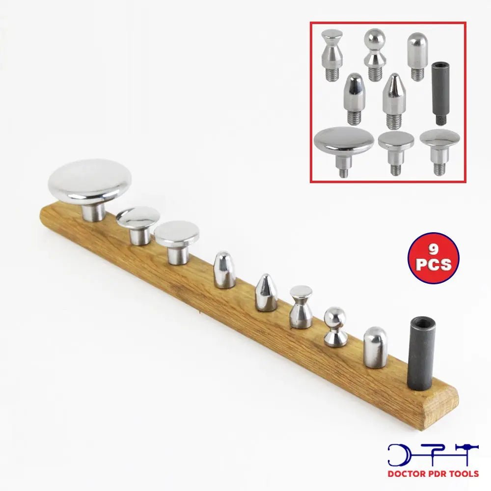 9 Pcs Stainless Steel Heads, Hammer Heads and Rod Ends M8 Screw Bits - DoctorPdrTools