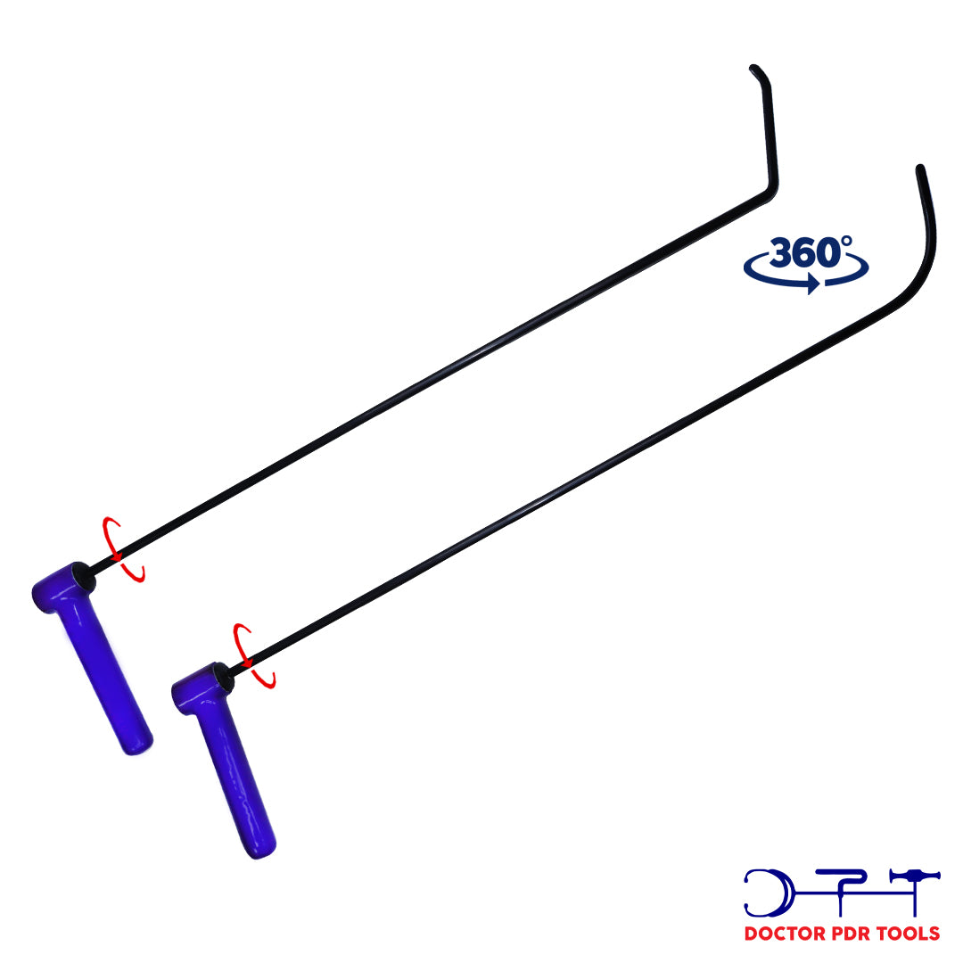 Pdr 360° Rotating Arms Heat Treated and Oxidized Rod Tool