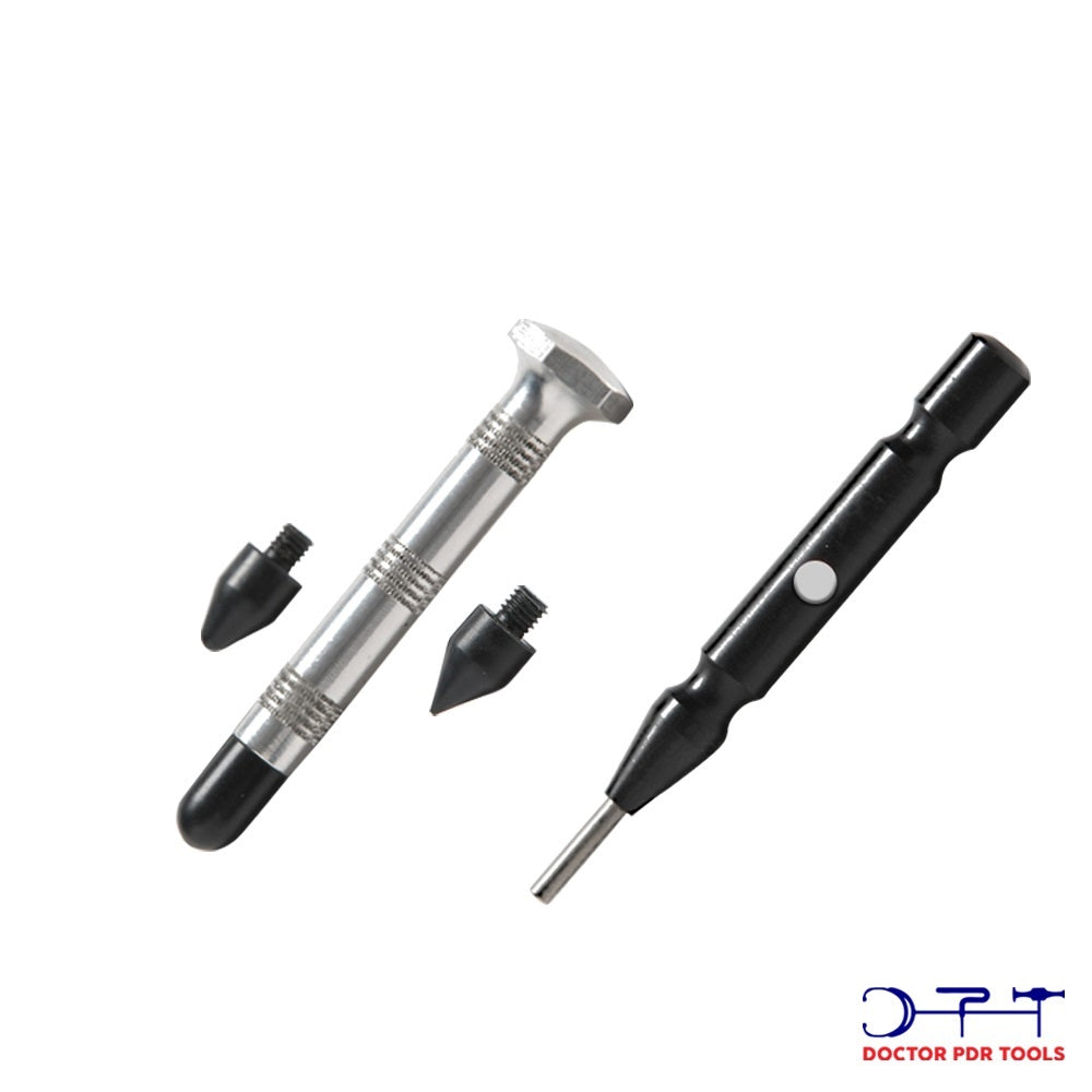 Pdr Tools / Knock Down Set Steel And Plastic Tip With Magnet Aliminium Pen
