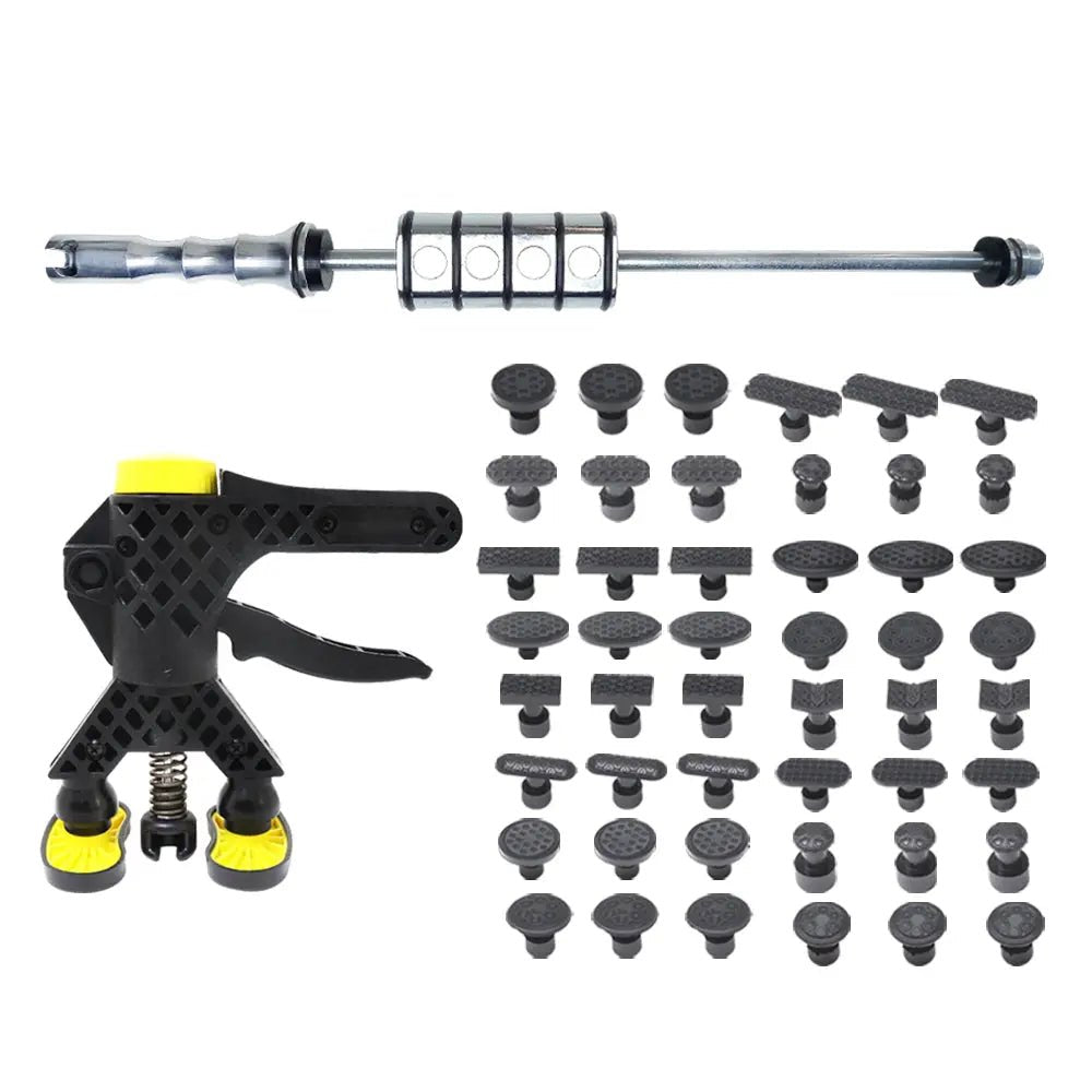 Dent Lifter Plier Slide Hammer Puller Steel With Magnet Glue Tabs Mix Set - DoctorPdrTools