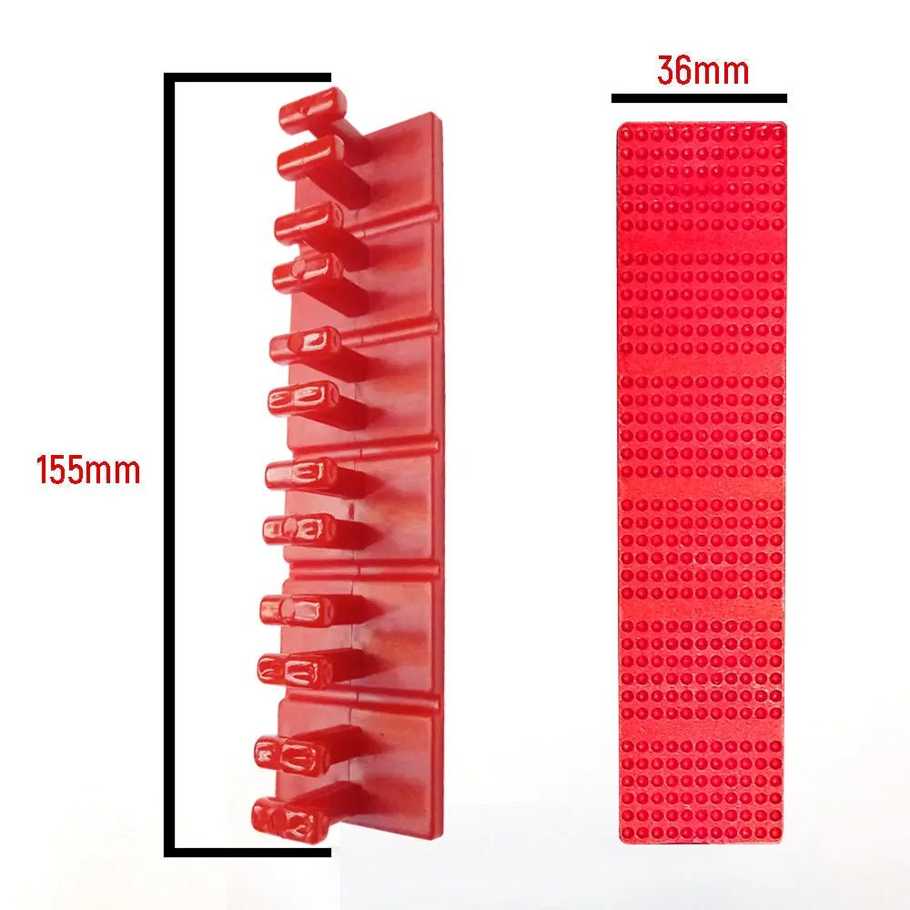Dent Repair Adhesive Glue Tabs 9Pieces Flexible Strong Plastic Puller - DoctorPdrTools