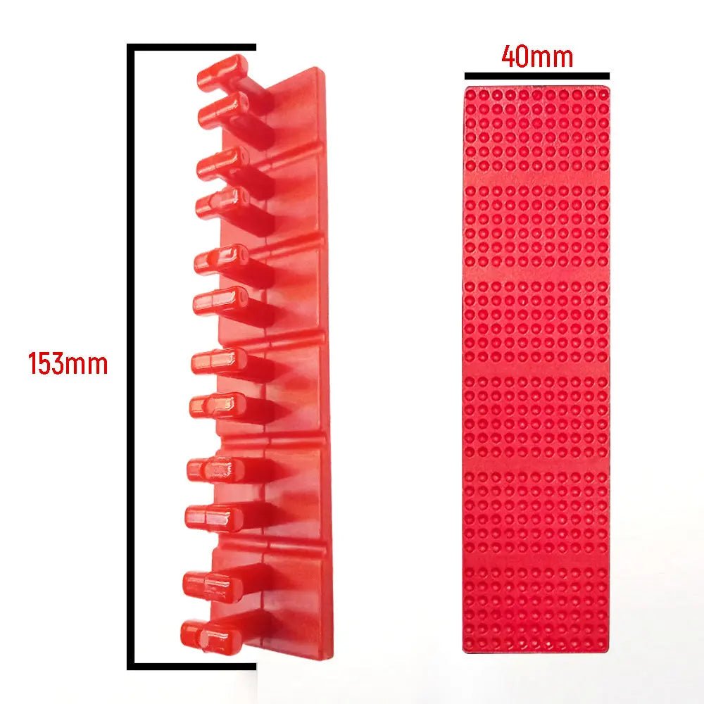 Dent Repair Adhesive Glue Tabs 9Pieces Flexible Strong Plastic Puller - DoctorPdrTools