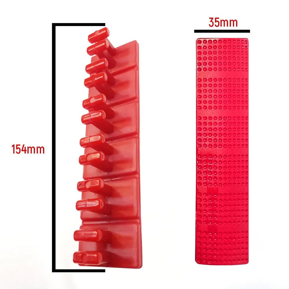 Dent Repair Adhesive Glue Tabs 9Pieces Flexible Strong Plastic Puller - DoctorPdrTools