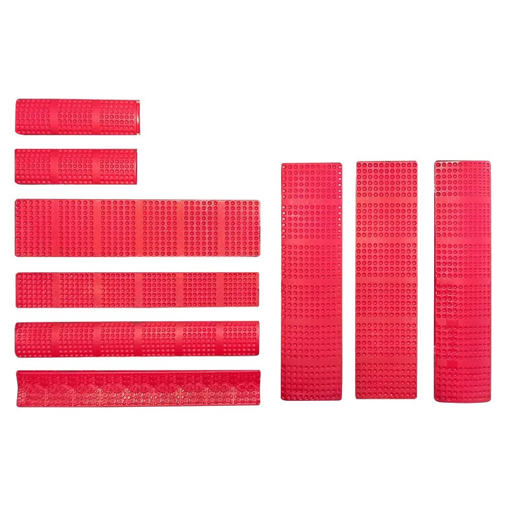 Dent Repair Adhesive Glue Tabs 9Pieces Flexible Strong Plastic Puller - DoctorPdrTools