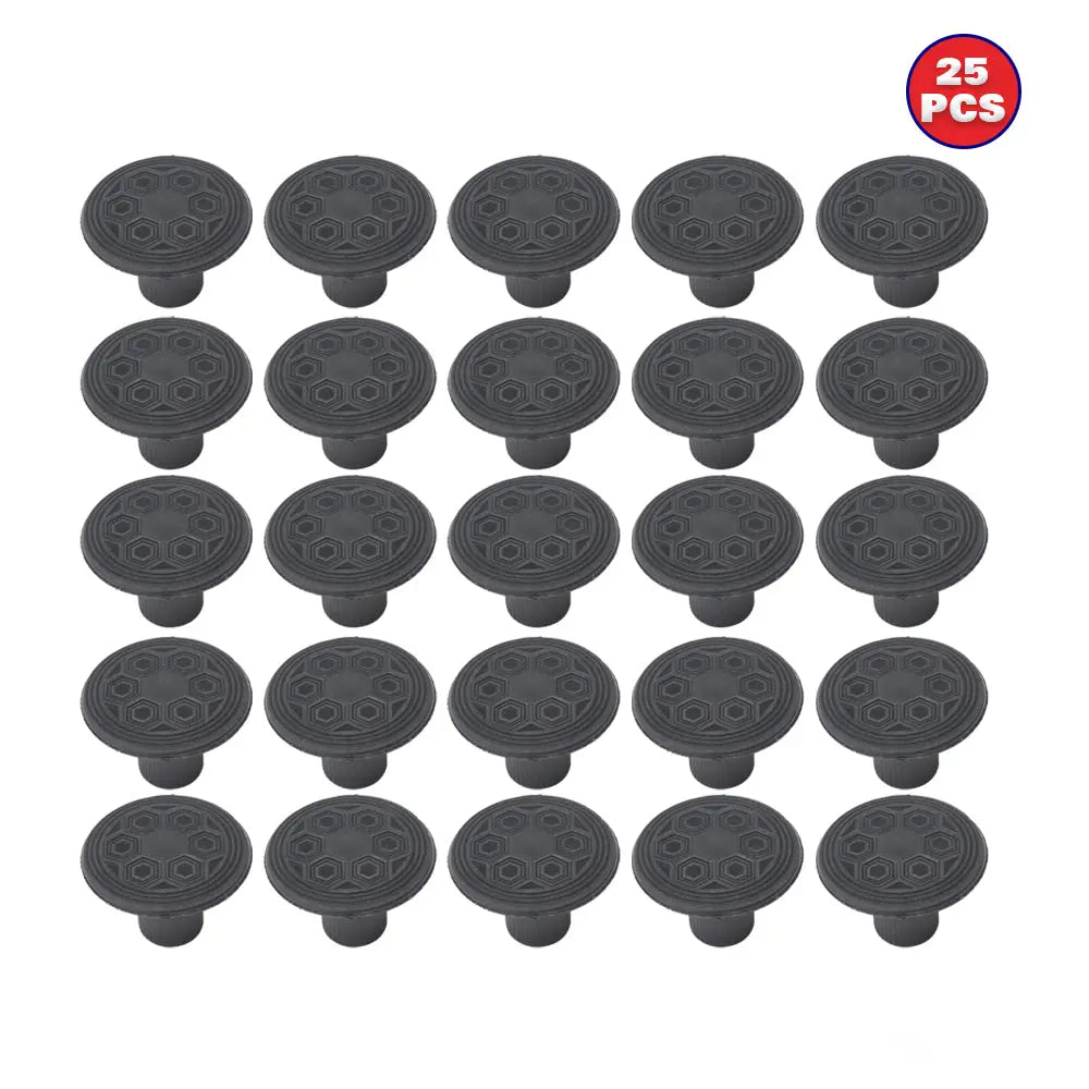 Professional Round Head Glue Nail (0048) | Wide Surface Pulling Tab for Paintless Dent Repair - Auto Hail Damage Repair Kit