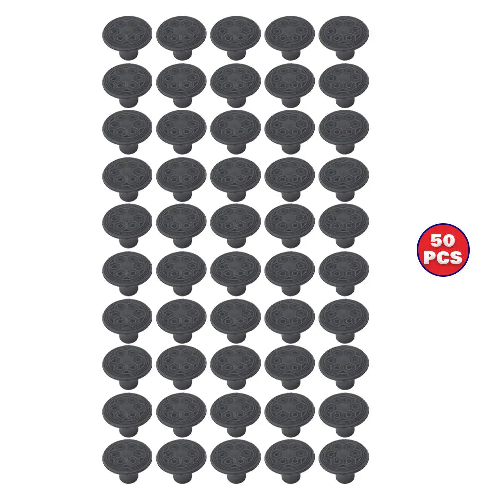 Professional Round Head Glue Nail (0048) | Wide Surface Pulling Tab for Paintless Dent Repair - Auto Hail Damage Repair Kit