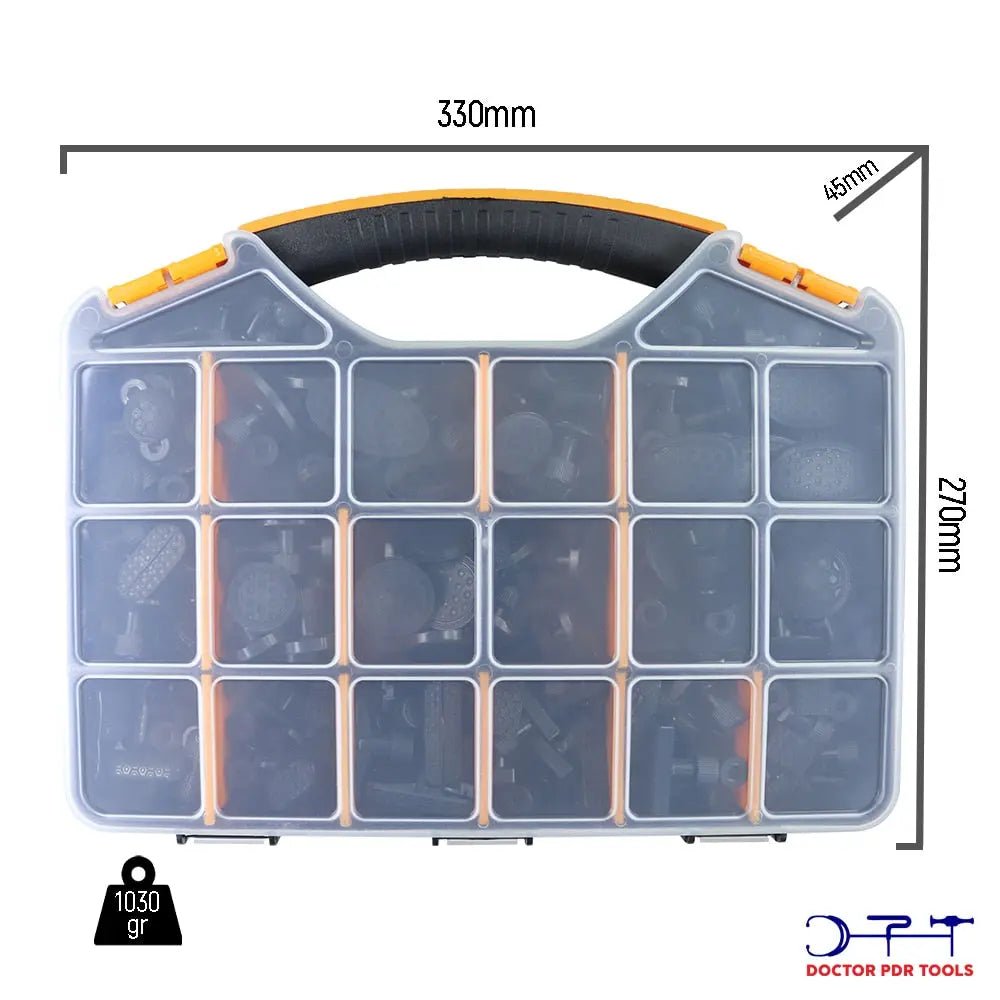 Glue Nails, Various Shapes And Sizes, 160 Pieces (v2) - DoctorPdrTools