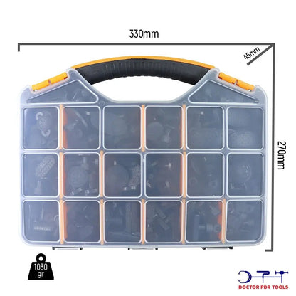 Glue Nails, Various Shapes And Sizes, 160 Pieces (v2) - DoctorPdrTools