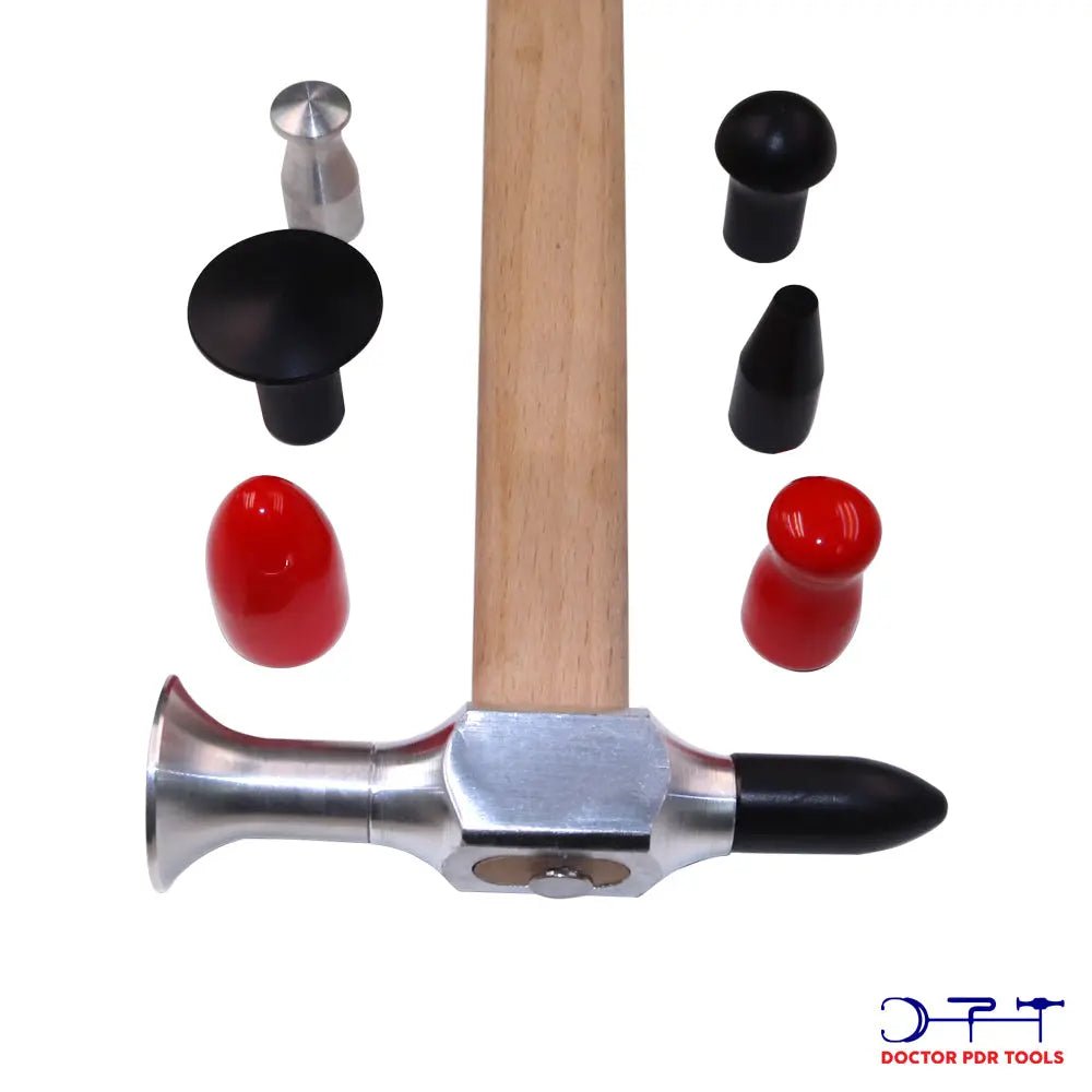 Hammer Set 8 Pieces Interchangeable Functional Bits - DoctorPdrTools