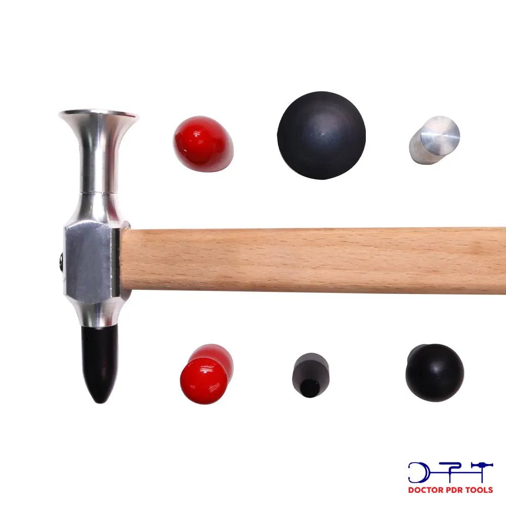 Hammer Set 8 Pieces Interchangeable Functional Bits - DoctorPdrTools