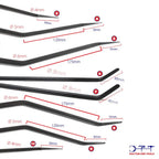 Hook Bar Set 27 Pieces High Carbon Steel High Quality Heat Treated Rods - DoctorPdrTools