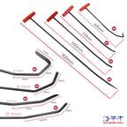 Hook Bar Set 27 Pieces High Carbon Steel High Quality Heat Treated Rods - DoctorPdrTools