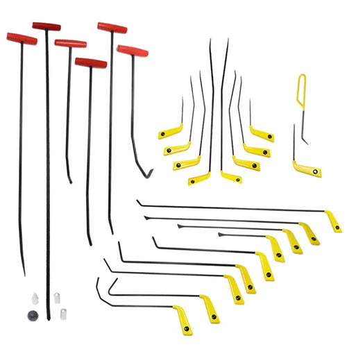 Hook Bar Set 27 Pieces High Carbon Steel High Quality Heat Treated Rods - DoctorPdrTools