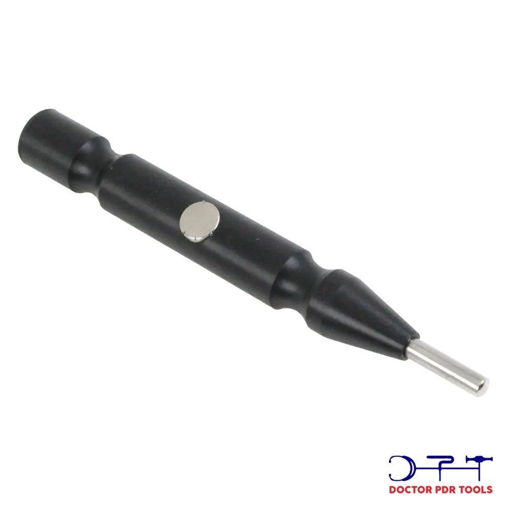 Professional Magnetic Fiber Knockdown Pen with Steel Oval Tip | Paintless Dent Repair Tap Down Tool - DoctorPdrTools